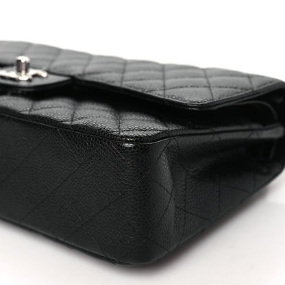 Chanel Caviar Quilted Medium Double Flap Black 10 of 10