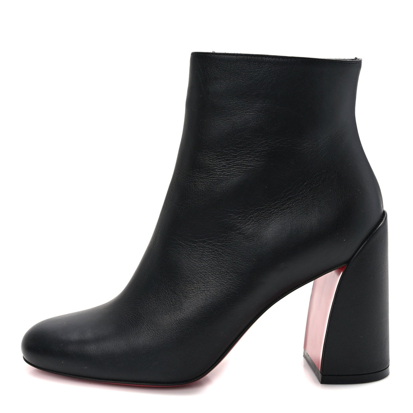 Calfskin Turela 85 Ankle Boots 36.5 Black