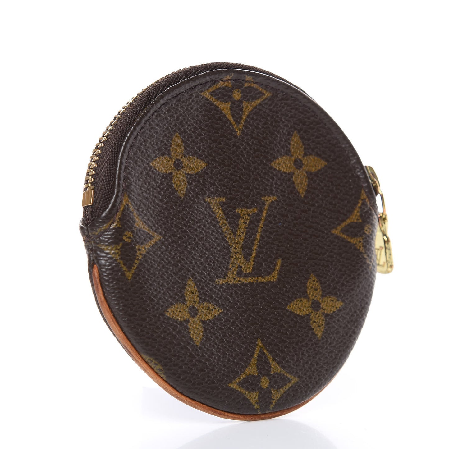 Monogram Round Coin Purse