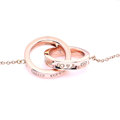 Tiffany Rubedo Interlocking 1837 Pendant Necklace 6 of 6