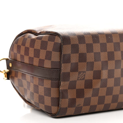 Louis Vuitton Damier Ebene Speedy Bandouliere 25 10 of 14