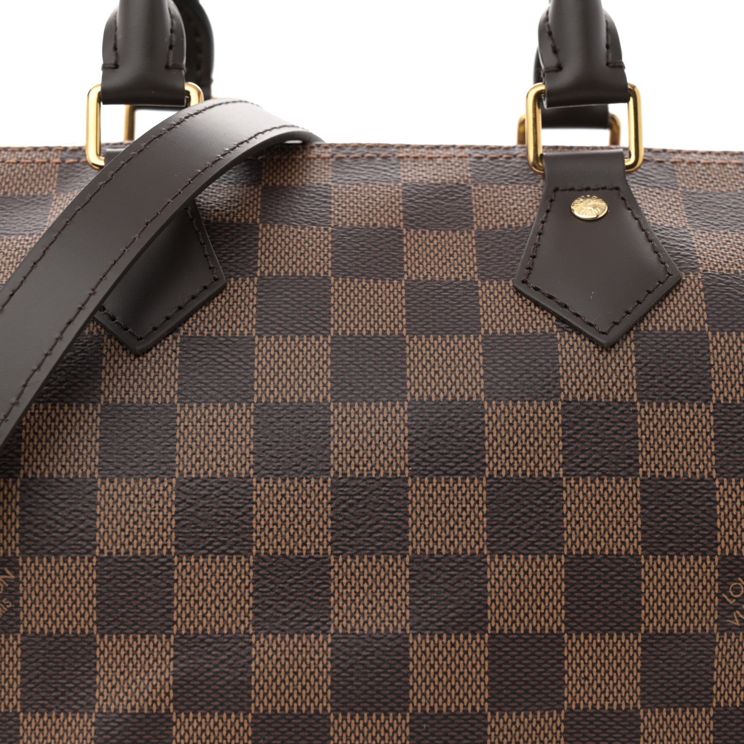 Louis Vuitton Damier Ebene Speedy Bandouliere 25 7 of 9