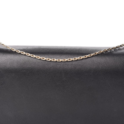 Valentino Garavani Calfskin Rockstud Wallet on Chain Black 13 of 15