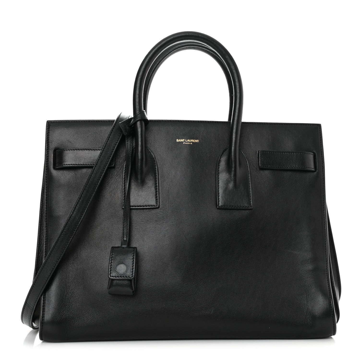 Saint Laurent Calfskin Small Sac De Jour Black 1 of 11