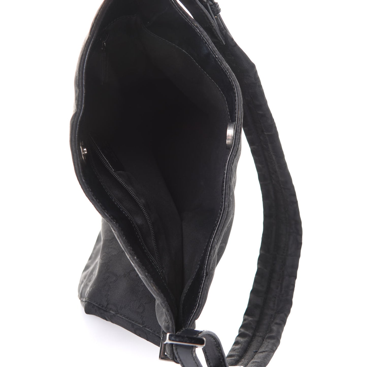 Nylon Monogram Hobo Black