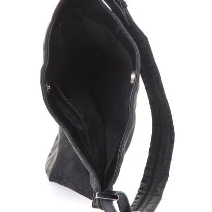 Gucci Nylon Monogram Hobo Black 4 of 10