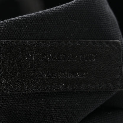 Saint Laurent Canvas ID Shopping Bag Black 7 of 11