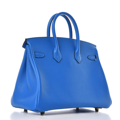 Hermes Swift Birkin 25 Bleu Hydra 3 of 37