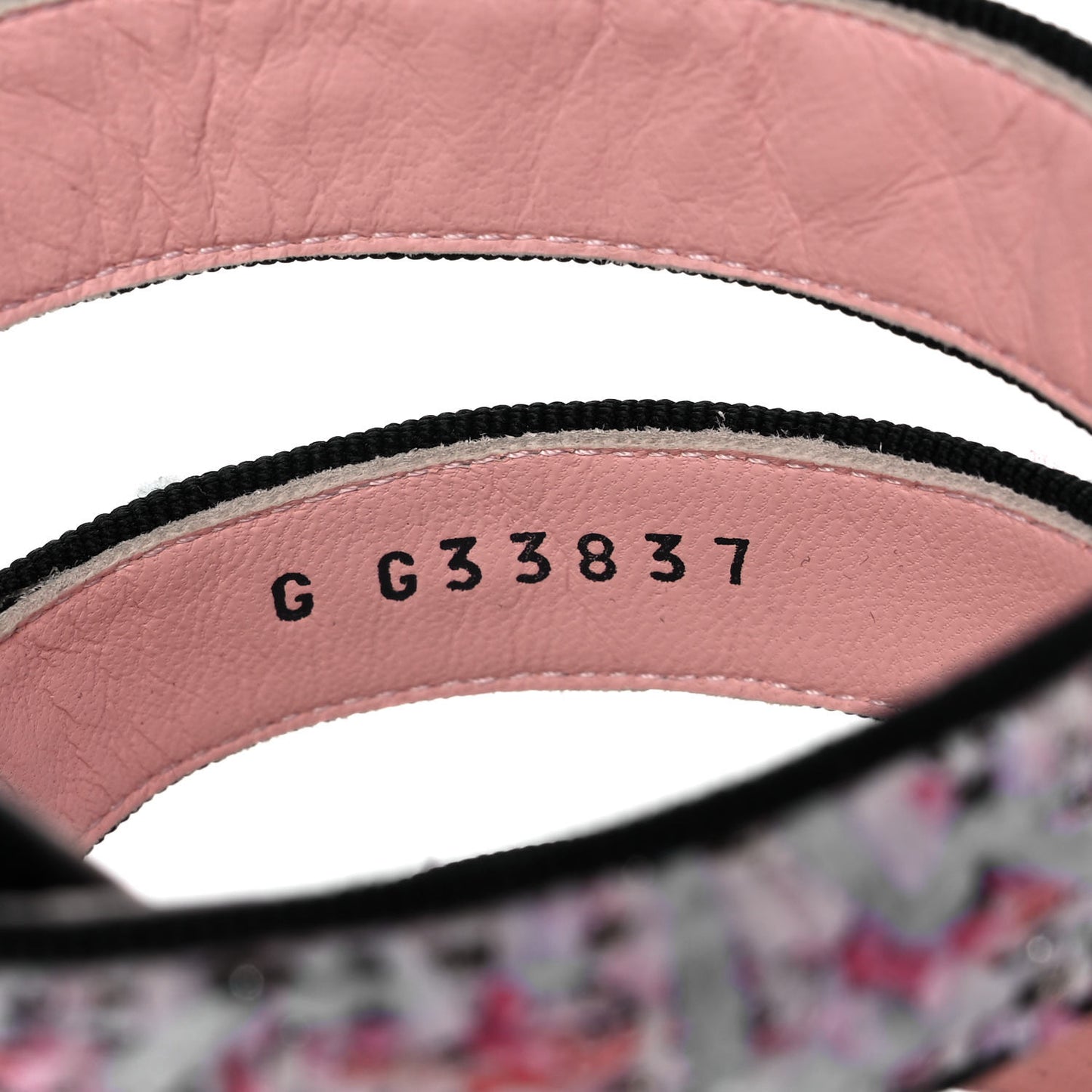 Tweed Grosgrain Sandals 37 Black Blue Pink