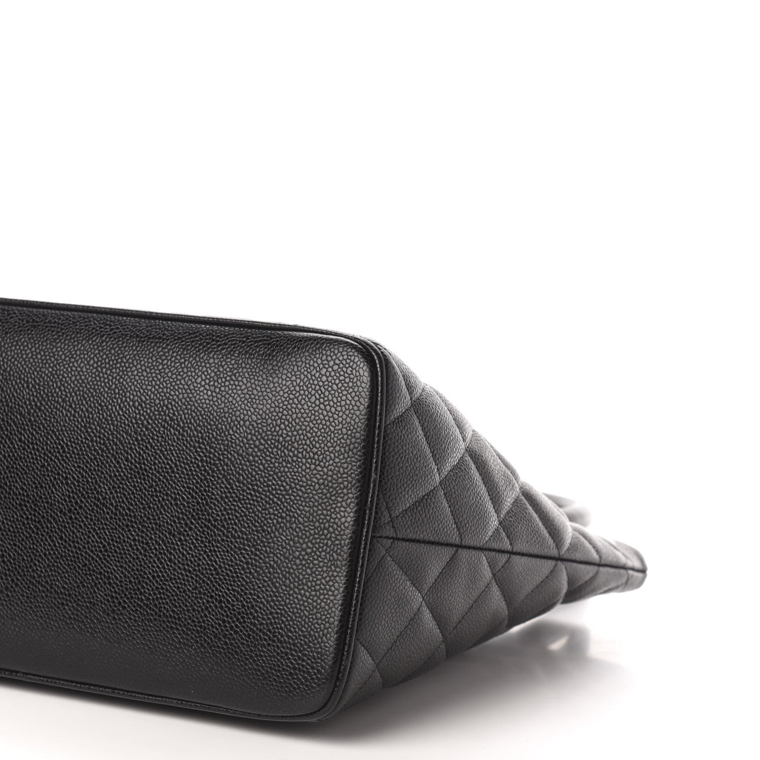 Chanel Caviar Quilted Medallion Tote Black 9 of 10