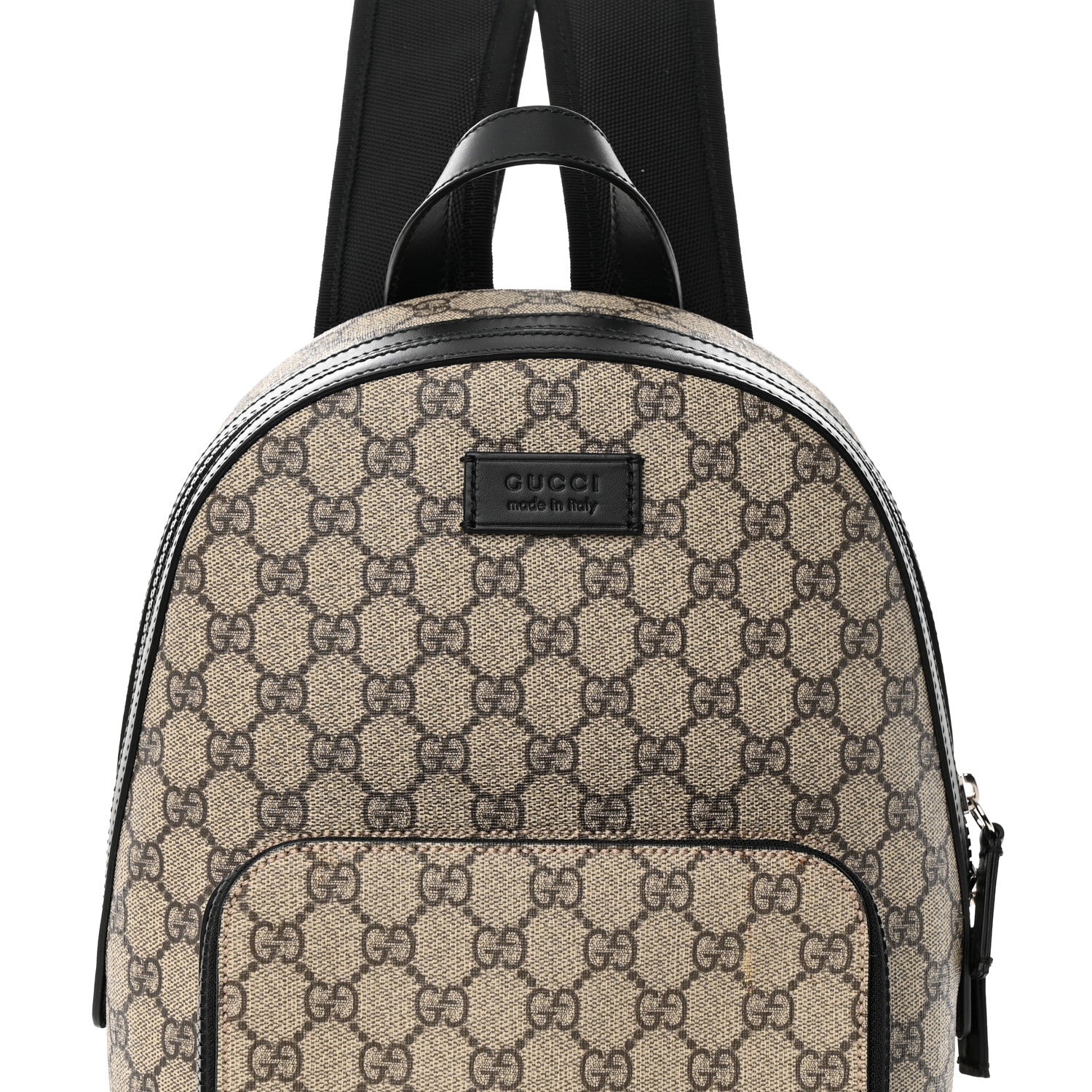 Gucci GG Supreme Monogram Small Eden Day Backpack Black 8 of 12
