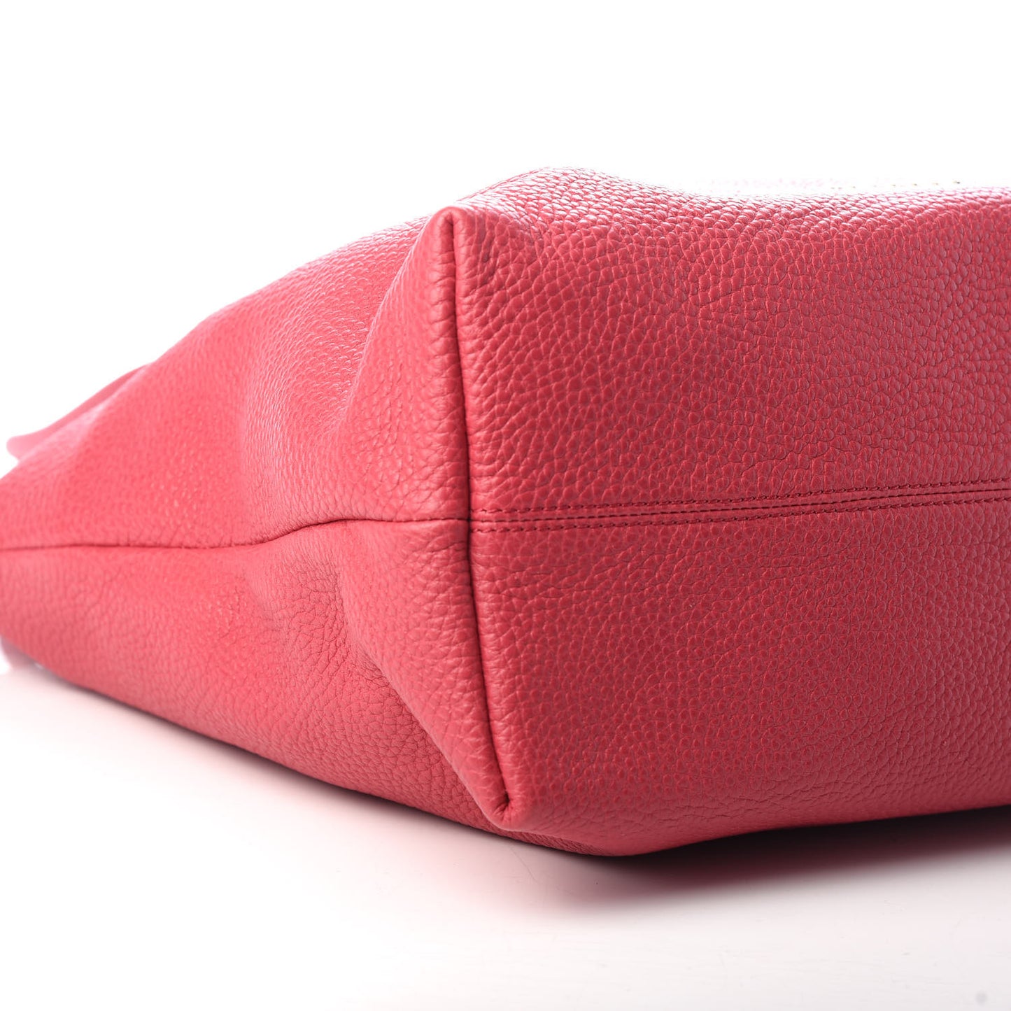 Grainy Calfskin Medium Baynard Tote Pink Azalea