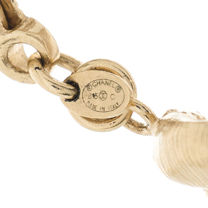 Chanel Baguette Crystal Moon CC Choker Necklace Gold 5 of 5