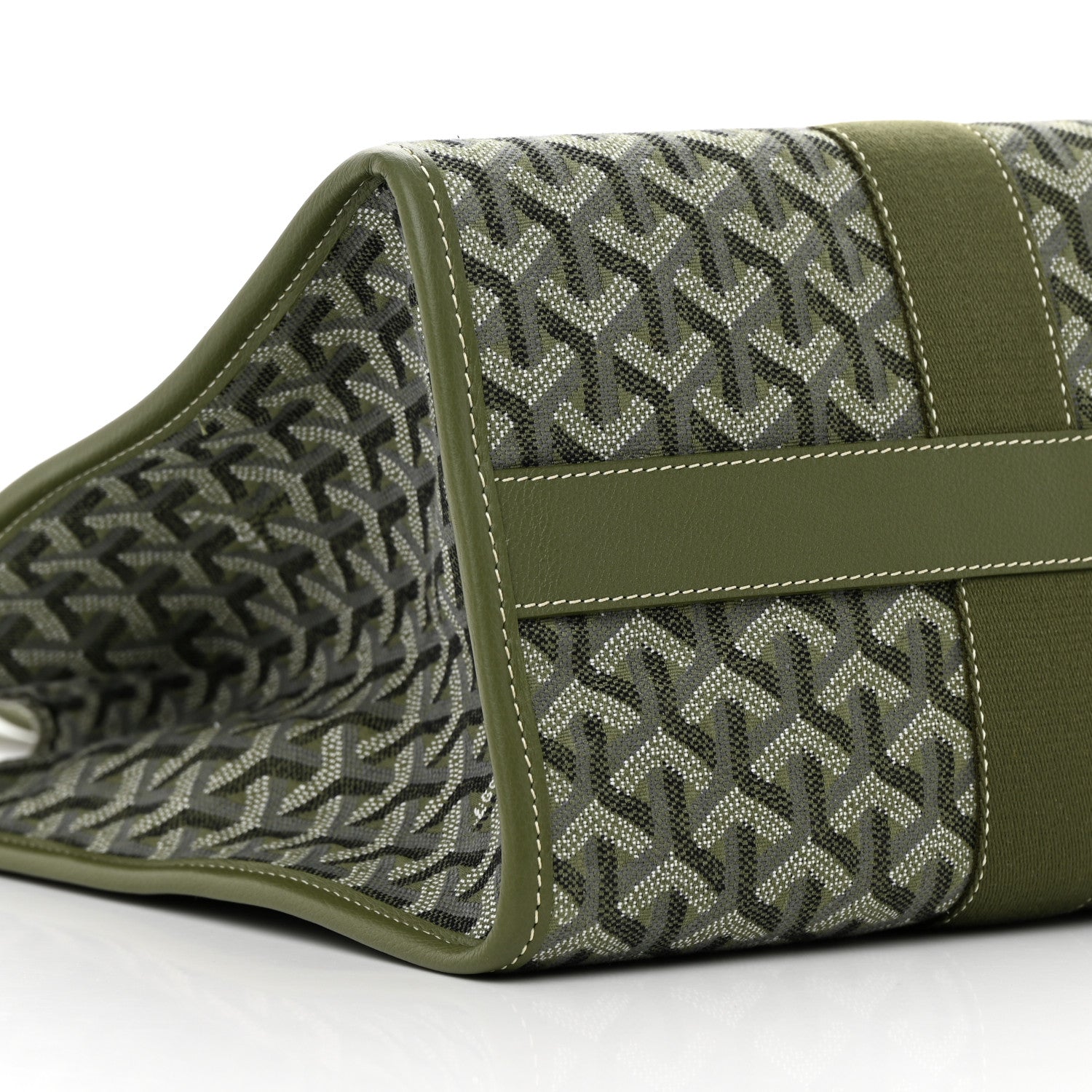 Goyard Goyardine Villette MM Tote Khaki 9 of 10