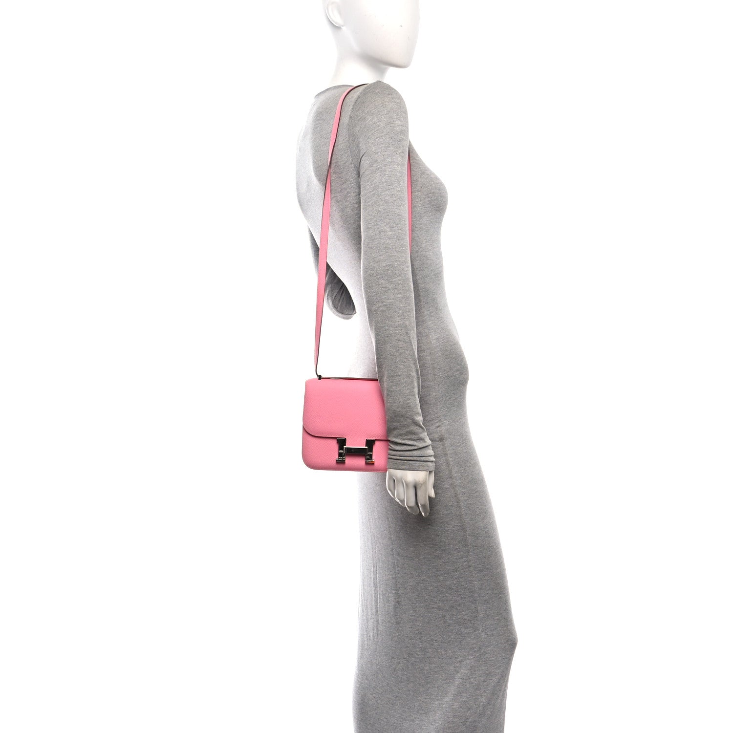 Hermes Epsom Constance 18 Rose Confetti 2 of 10