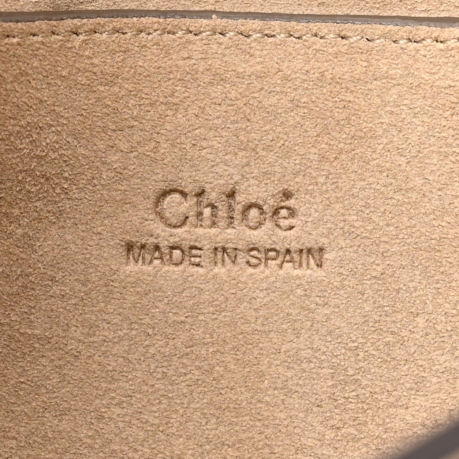 Chloe Suede Calfskin Small Faye Shoulder Bag Tobacco 6 of 11