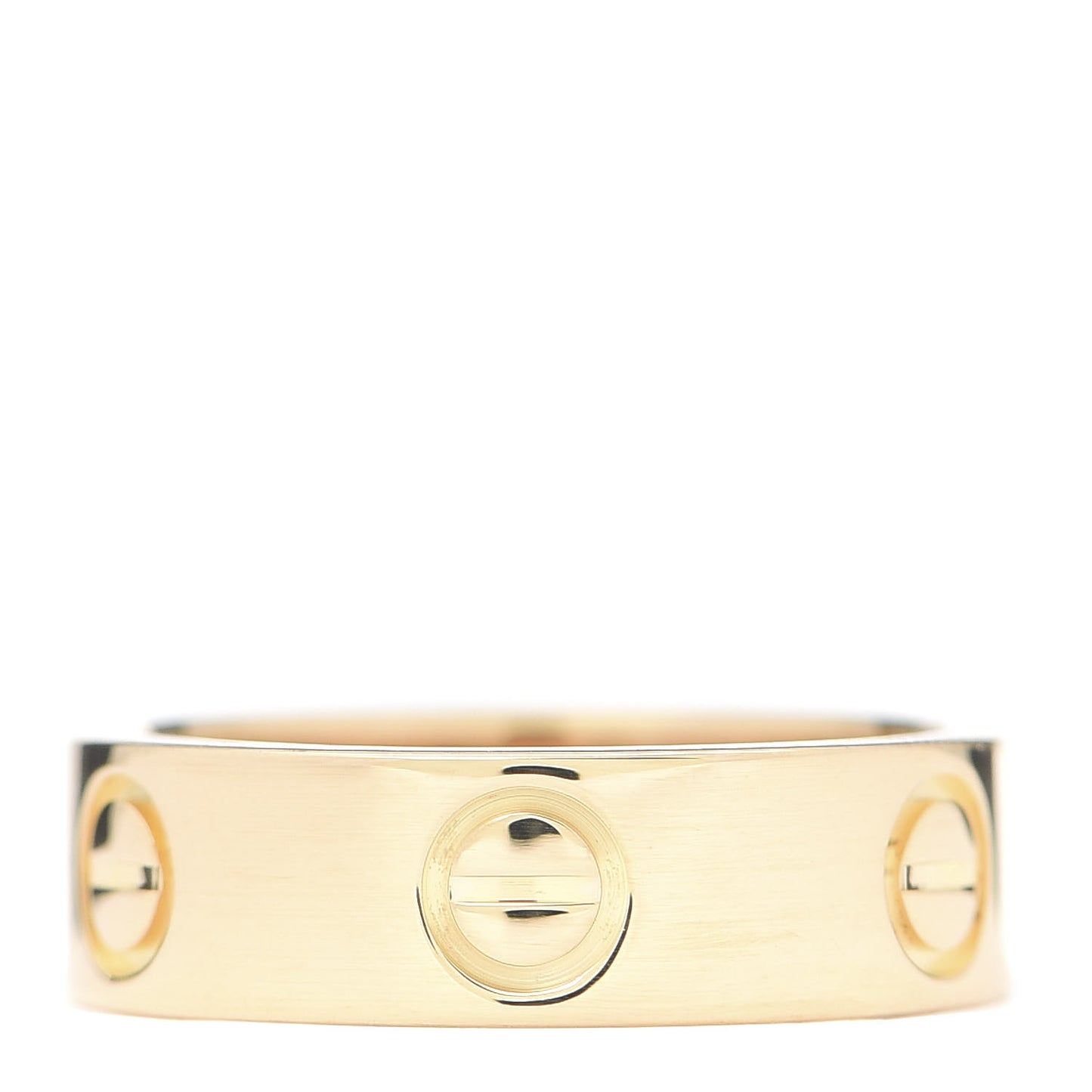 18K Yellow Gold 5.5mm LOVE Ring 50 5.25