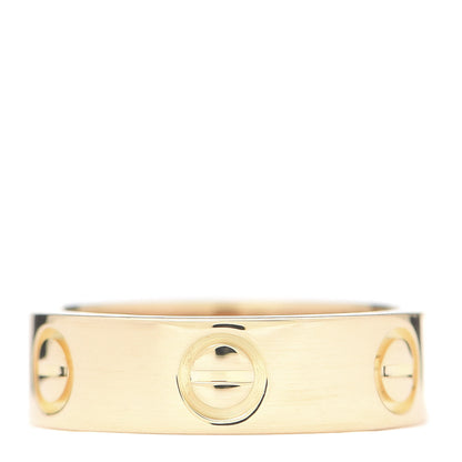 Cartier 18K Yellow Gold 5.5mm LOVE Ring 50 5.25 3 of 4