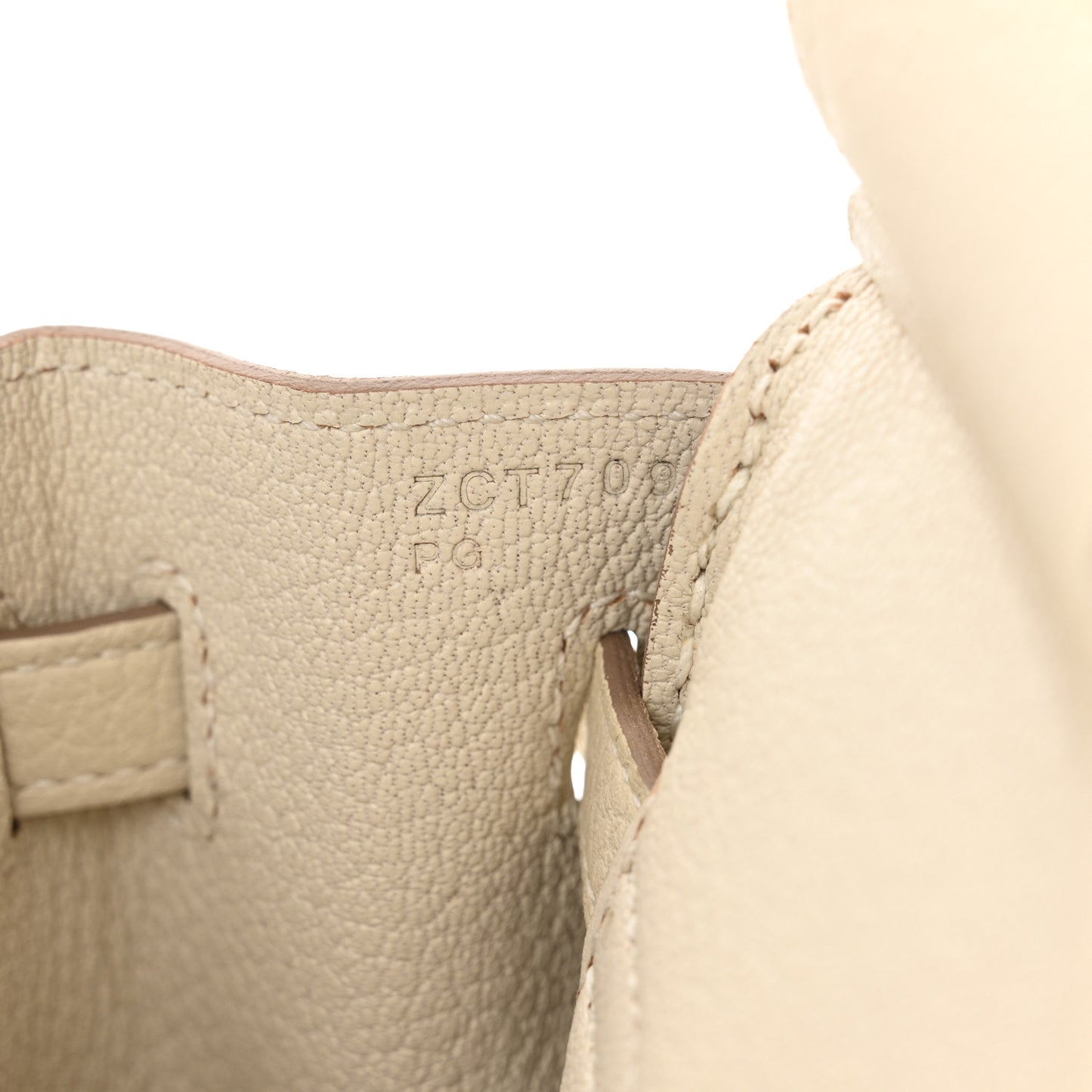 Togo Birkin 25 Craie