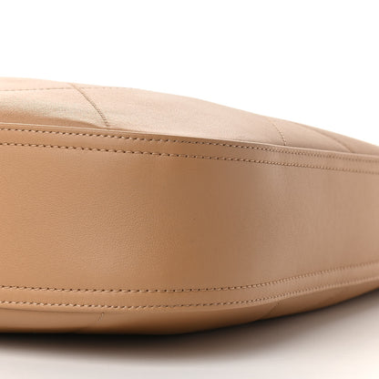 Chanel Calfskin Stitched Easy Mood Hobo Beige 10 of 11