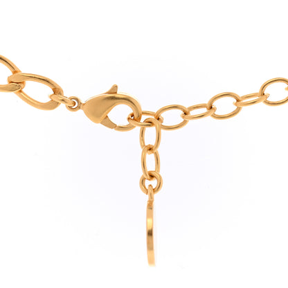 Christian Dior Metal Petit CD Choker Necklace Gold 5 of 6