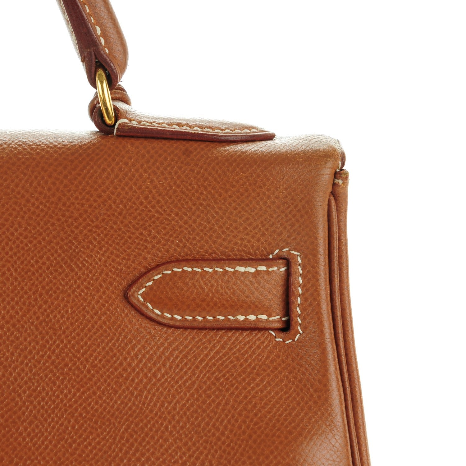 Hermes Courchevel Kelly Retourne 32 Gold 15 of 26