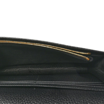 Gucci Calfskin Mini GG Marmont Chain Wallet Black 5 of 8