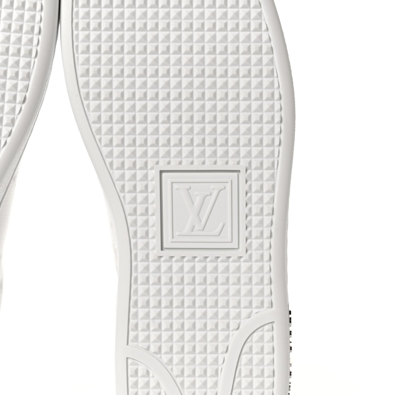 Louis Vuitton Technical Fabric Calfskin Monogram Frontrow Sneakers 35.5 Blue 6 of 8