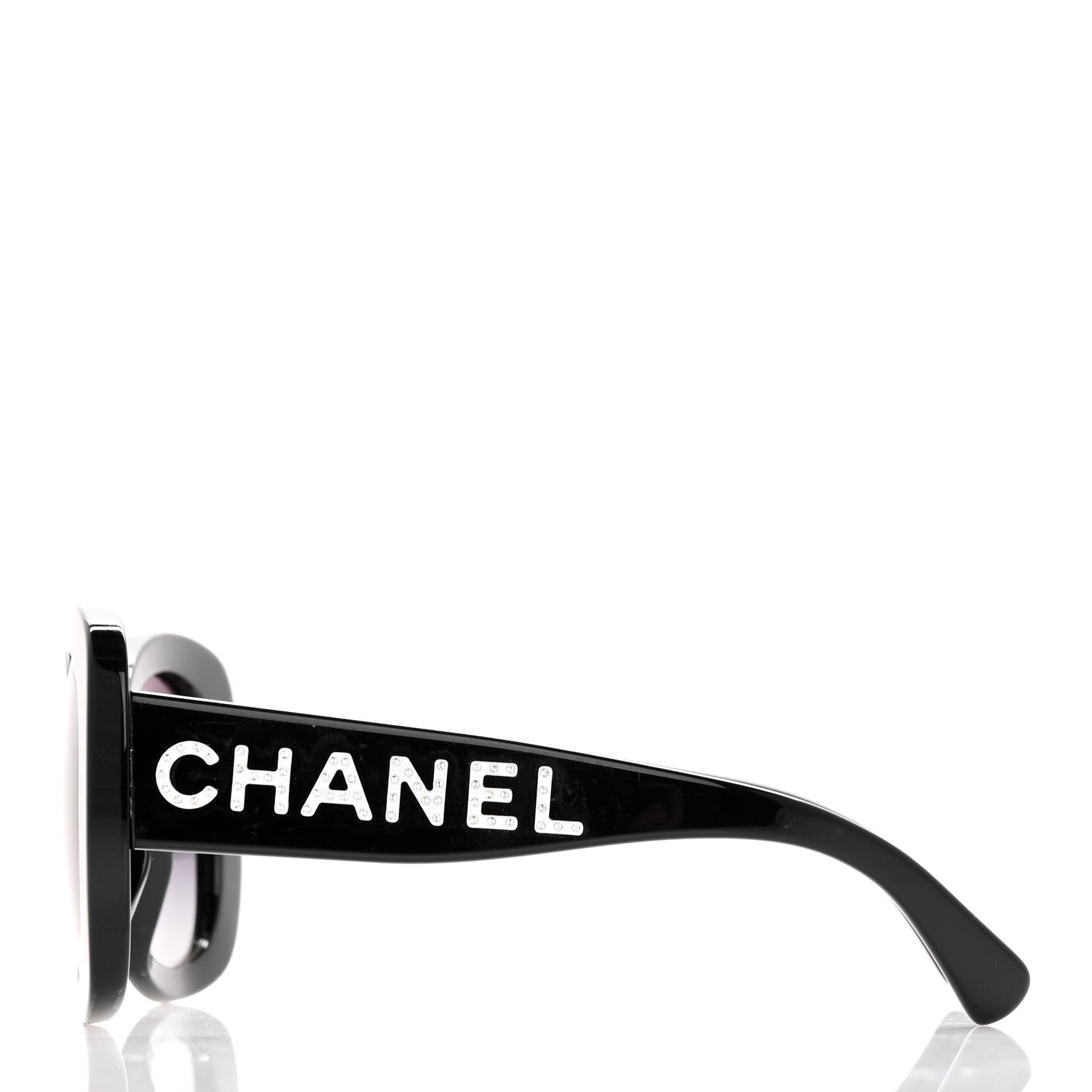 Chanel Acetate Sunglasses 71414A Black 3 of 11