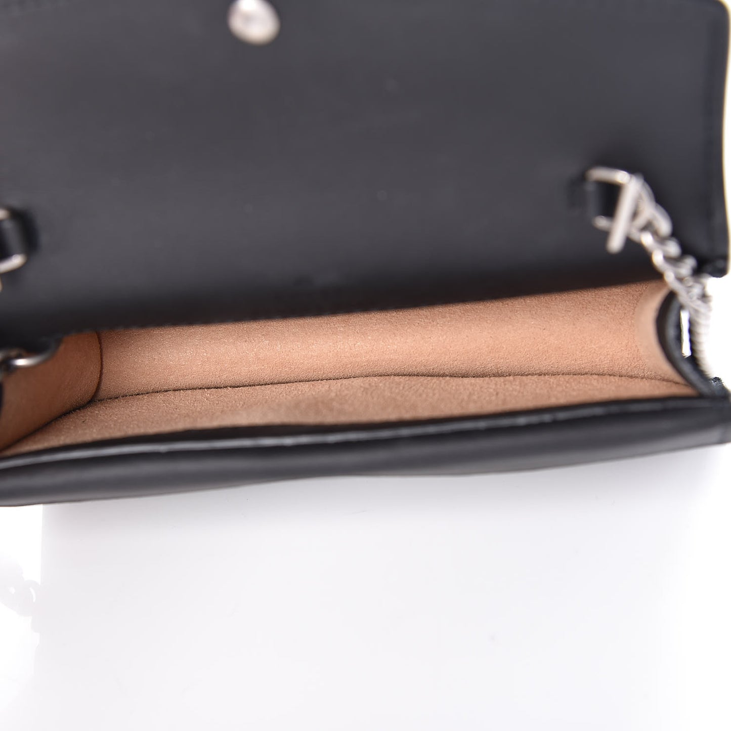 Suede Super Mini Dionysus Shoulder Bag Black