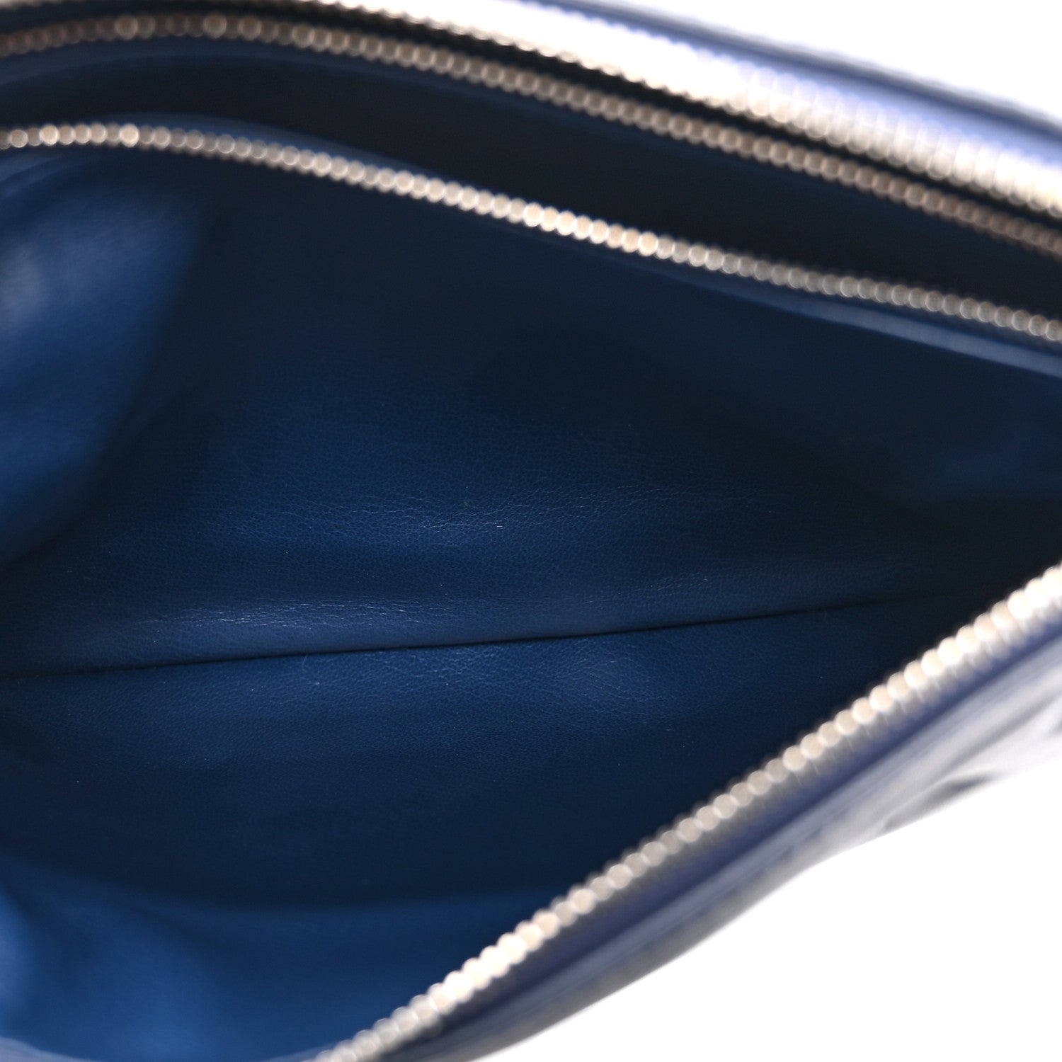 Louis Vuitton Lambskin Embossed Monogram Coussin PM Denim Blue 12 of 21
