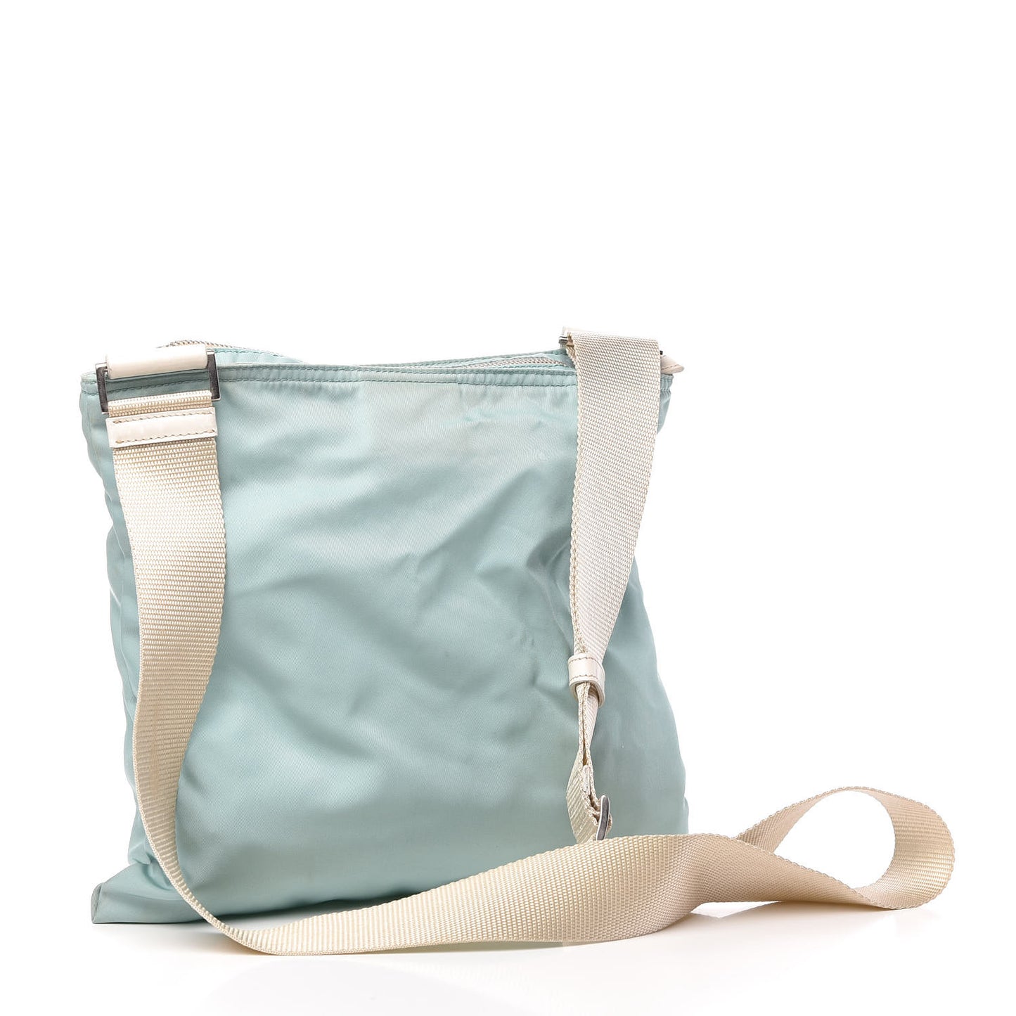Tessuto Nylon Flat Messenger Bag Giada