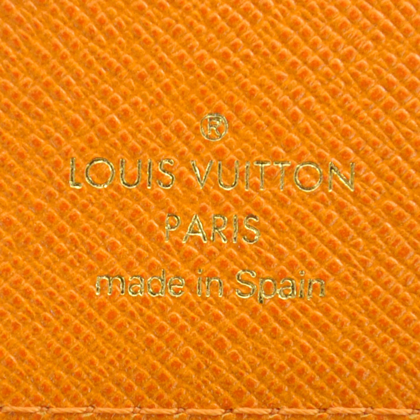 Epi Small Ring Agenda Cover Mandarin