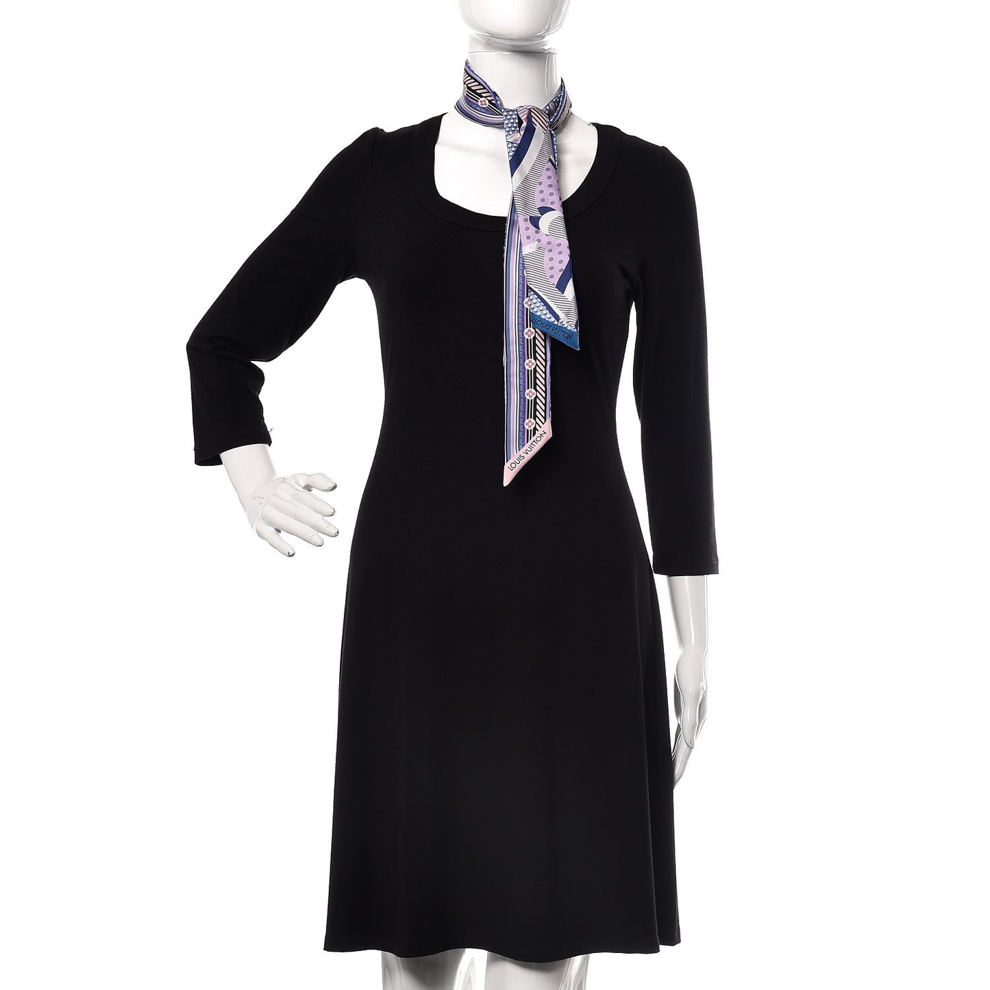 Silk Pop Monogram BB Bandeau Bleuet