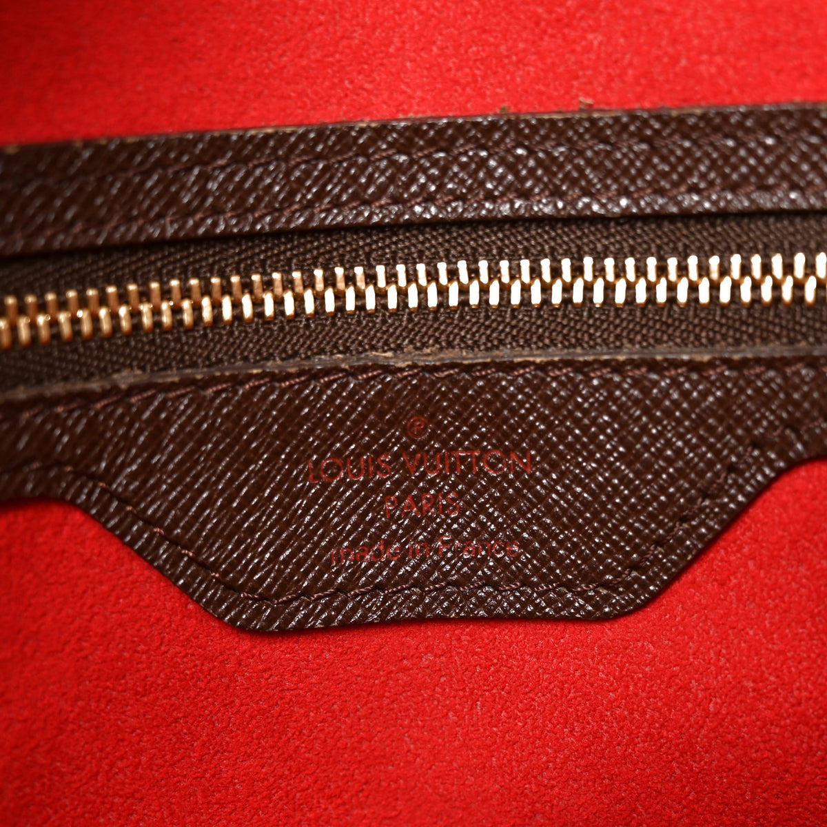 Louis Vuitton Damier Ebene Marais Bucket 23 6 of 9