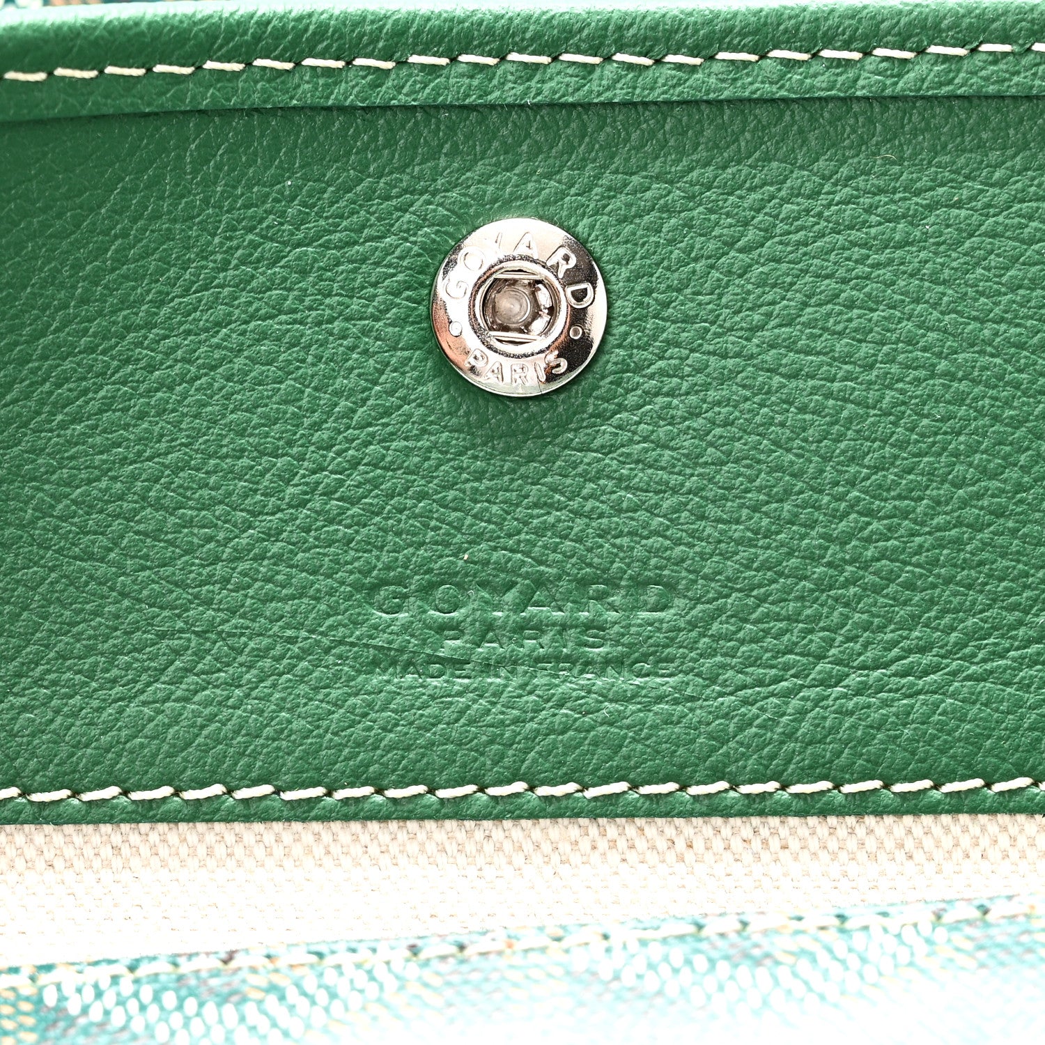 Goyard Goyardine Saint Louis PM Green 7 of 11