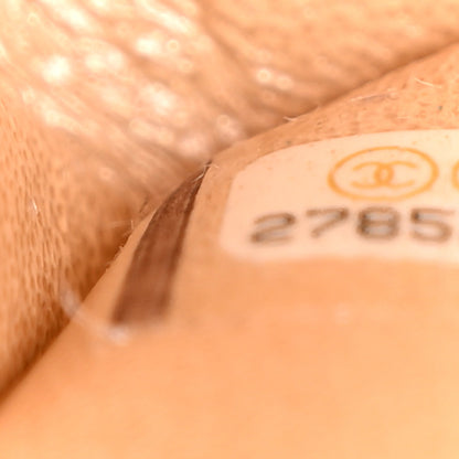 Chanel Iridescent Caviar Quilted Medium Double Flap Beige 7 of 11