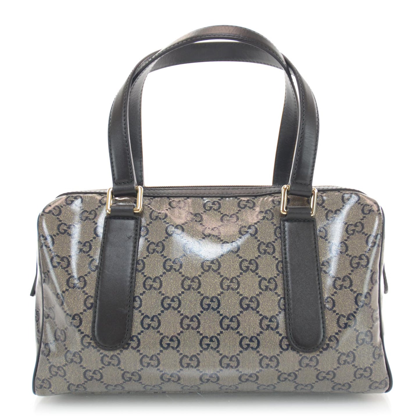 Crystal Monogram Boston Navy