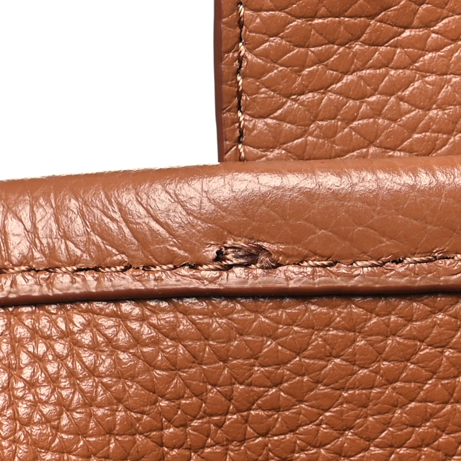 Marc Jacobs Grained Calfskin Small The Tote Bag Argan Oil 10 of 11