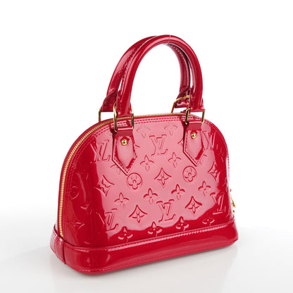 Louis Vuitton Vernis Alma BB Pomme D'Amour 3 of 7