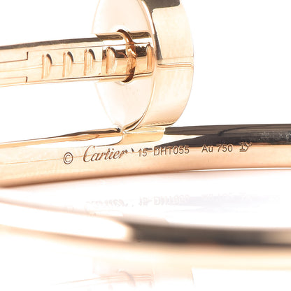 Cartier 18K Yellow Gold Juste Un Clou Bracelet 15 4 of 6