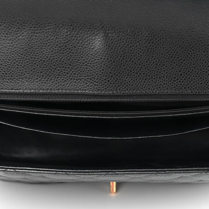 Chanel Caviar Quilted Maxi Single Flap Black 4 of 10