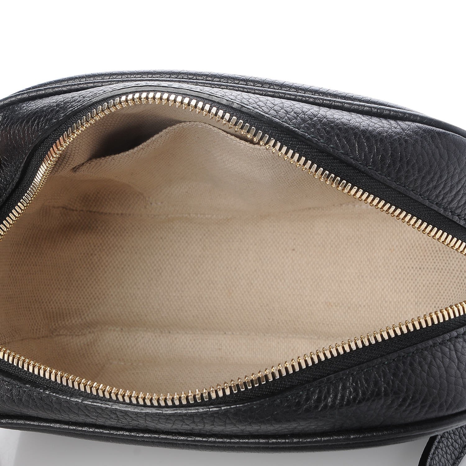 Gucci Pebbled Calfskin Small Soho Disco Bag Black 5 of 7