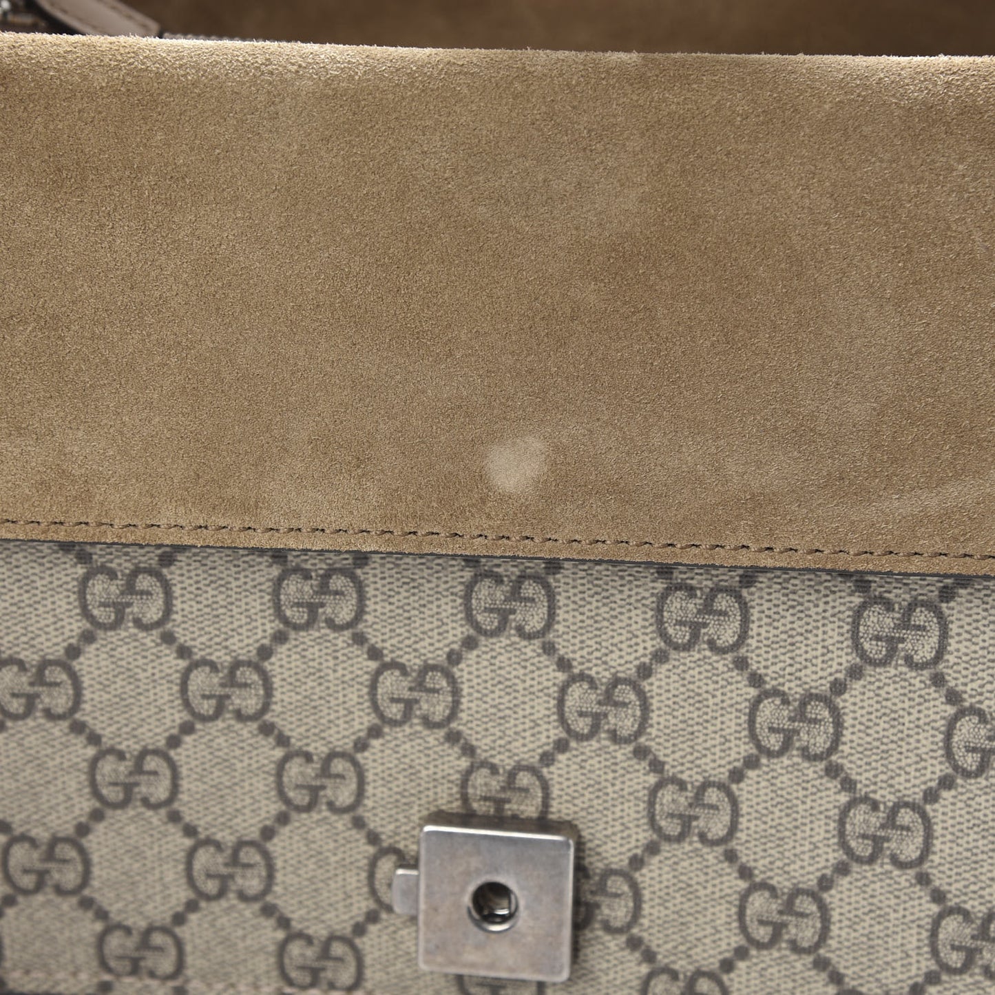 GG Supreme Monogram Small Dionysus Shoulder Bag Taupe