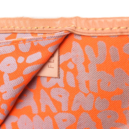 Louis Vuitton Monogram Graffiti Neverfull GM Orange 6 of 9