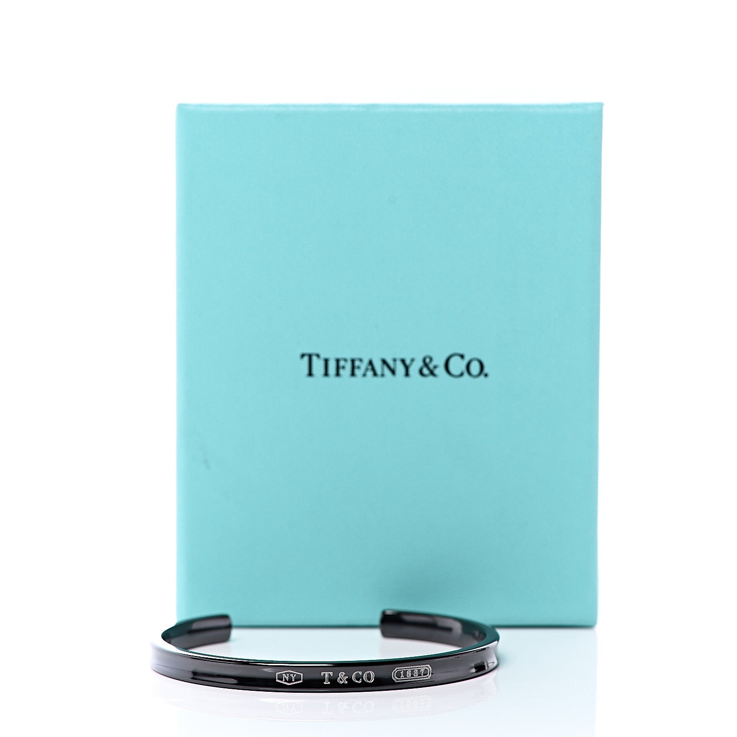 Tiffany Titanium 1837 Narrow Cuff Bracelet 5 of 5