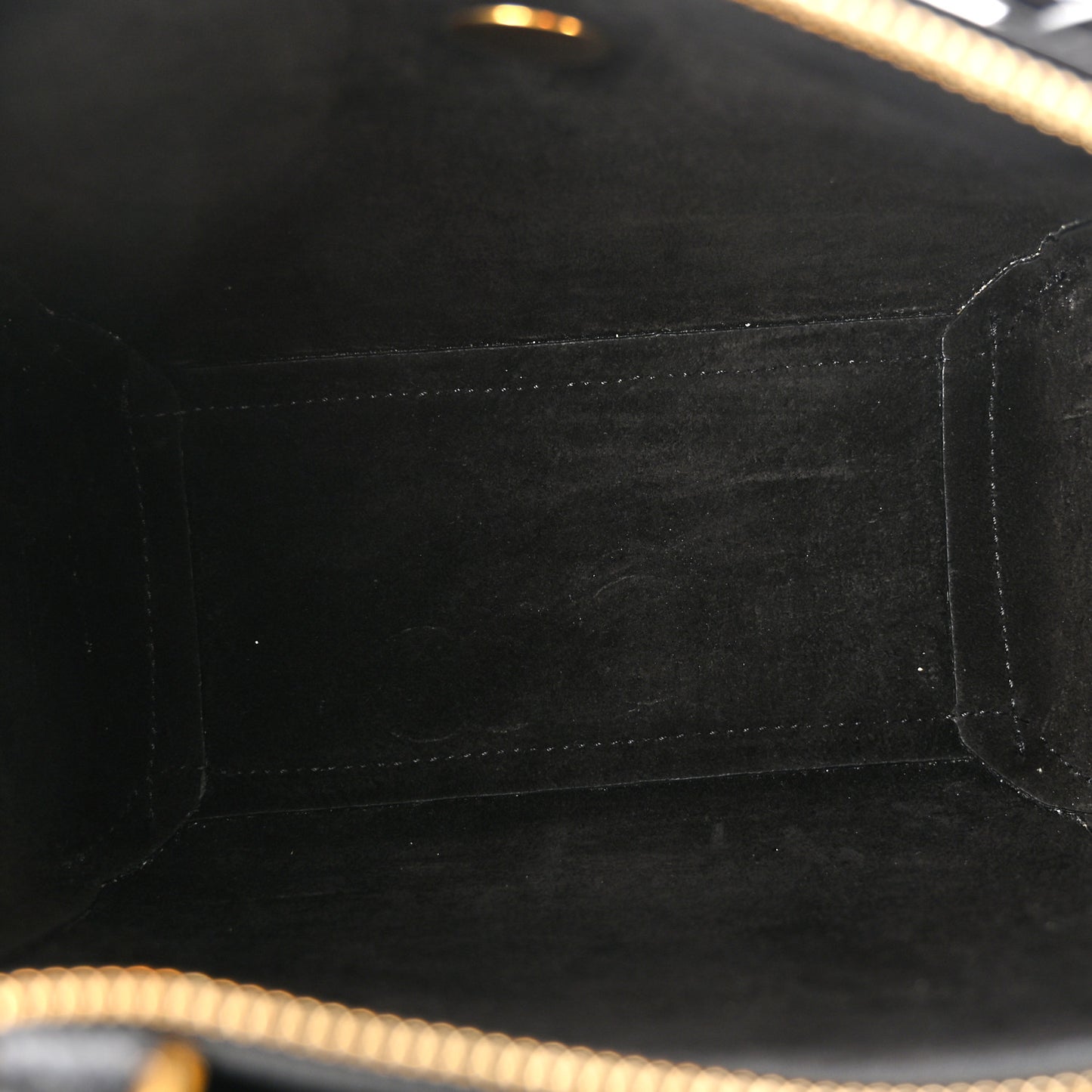 Grained Calfskin Nano Belt Bag Black