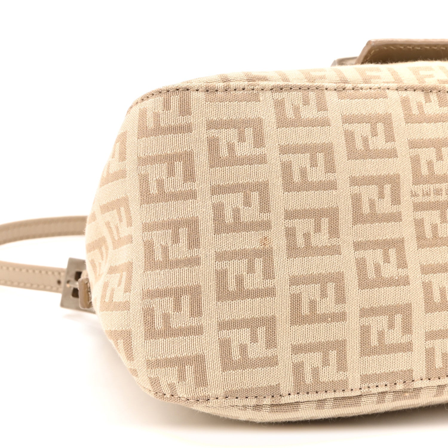 Fendi Zucchino Cuoio Mini Mama Baguette Beige Tortora Pietra 8 of 9