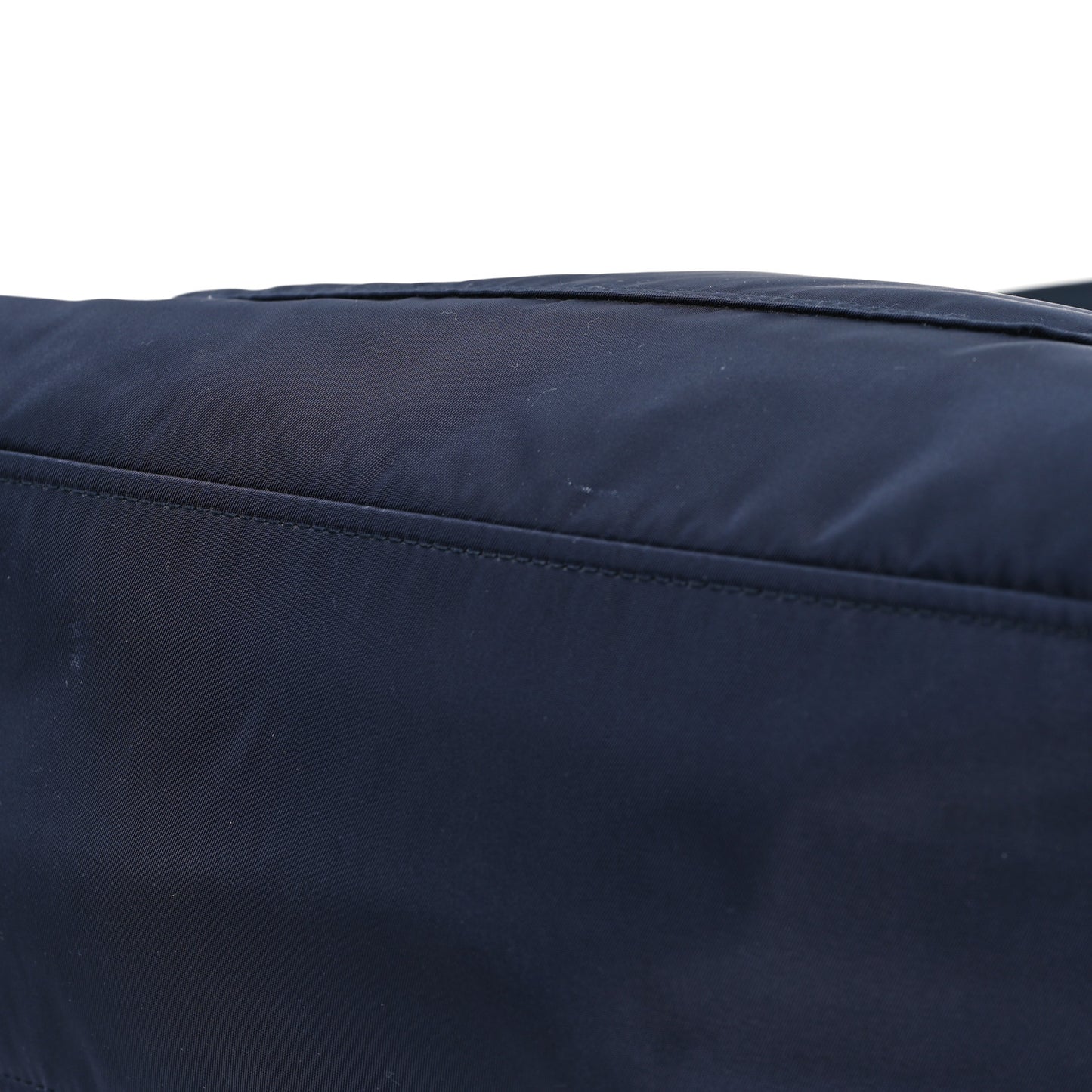 Tessuto Nylon Saffiano Vela Tote Bleu