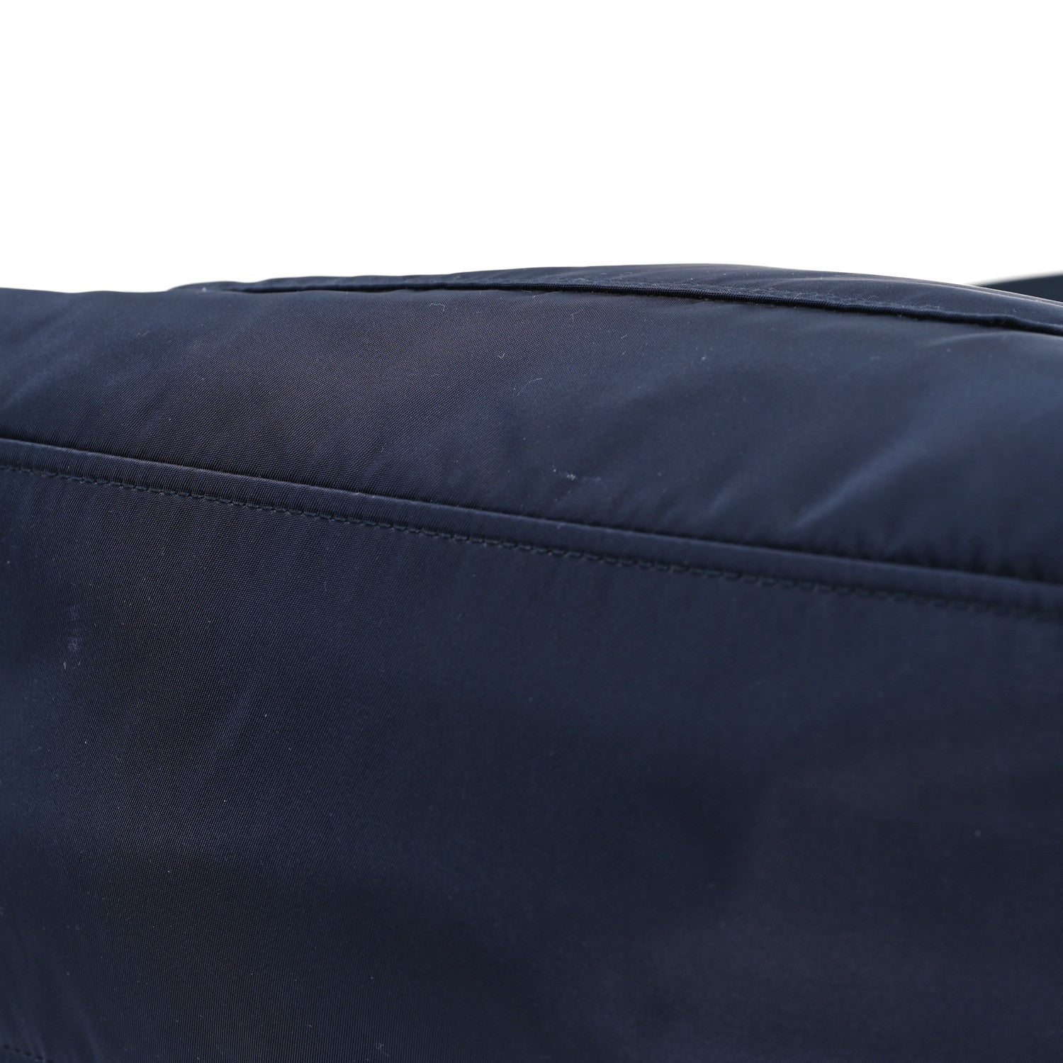 Prada Tessuto Nylon Saffiano Vela Tote Bleu 10 of 10